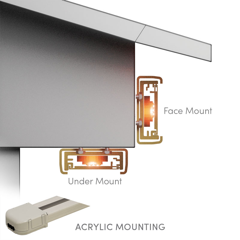 exterior light mounting block