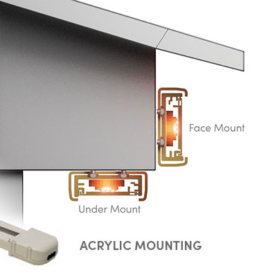 exterior light mounting block