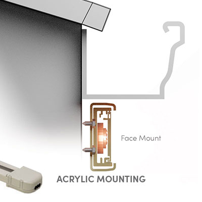 exterior light mounting block