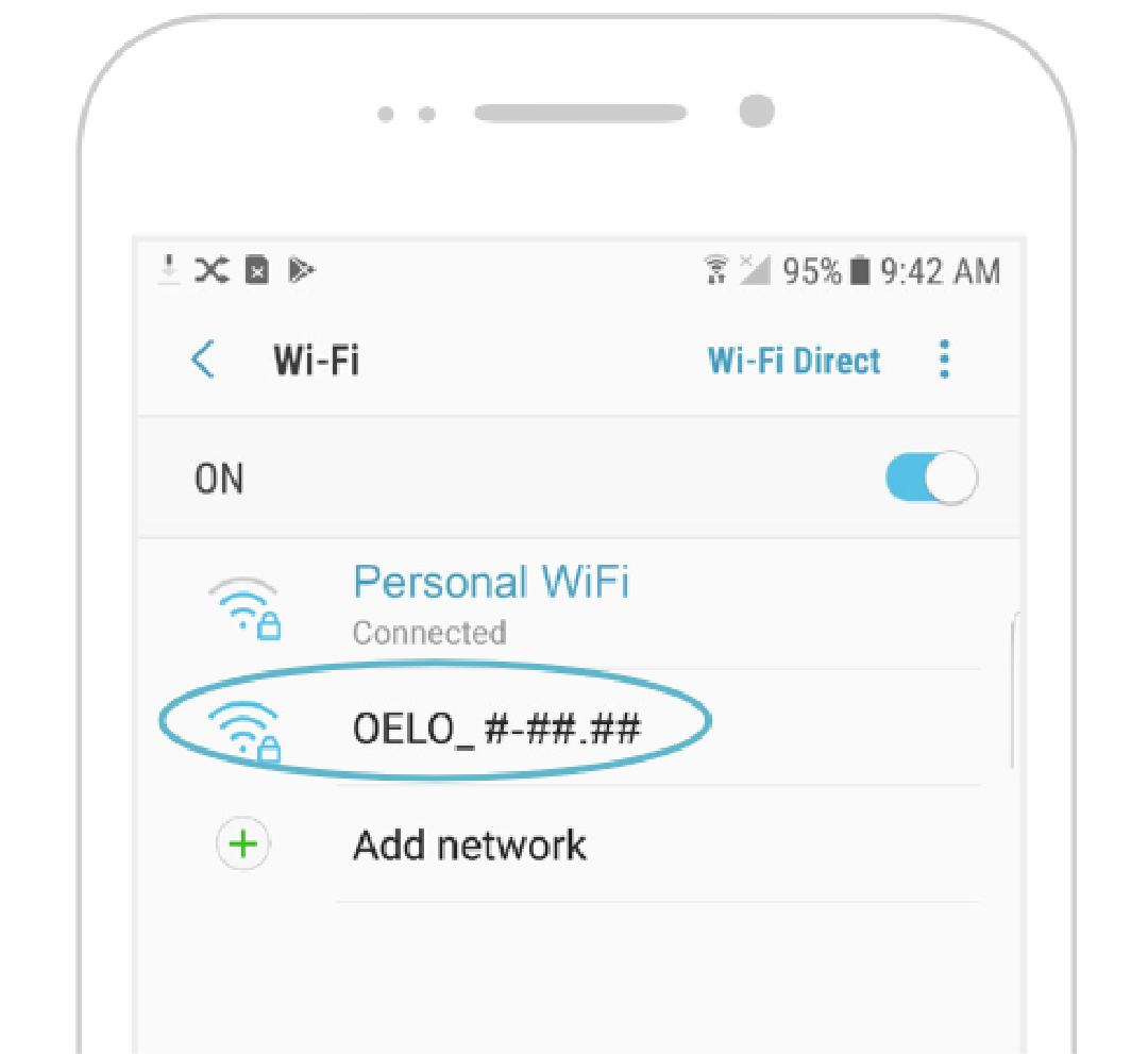 Connecting to Oelo WiFi